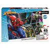 Image de Puzzle 45 pièces Nathan Spider-Man contre les méchants