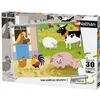 Image de Nathan Puzzle 30p Mes amis de la ferme