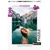 Image de Puzzle 500 pièces Nathan Les barques du lac de Braies