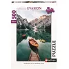 Image de Puzzle Nathan Les barques du lac de Braies Italie 500 pièces