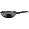 Image de GSW Poêle à wok EASY CLICK 28 cm avec revêtement antiadhésif et poignée amovible, Poêle + casserole, Noir