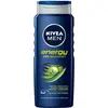 Image de Nivea Men, Gel douche, Énergie pour hommes (500 ml)