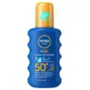 Image de Nivea Sun Protect Hydrate Kids Spray Solaire Coloré SPF50+ 200 ml