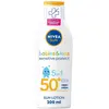 Image de NIVEA, Crème solaire, Sun Kids Protect & Sensitive (SPF 50, 200 ml)