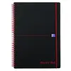 Image de Oxford black n red 400047653 cahier à spirales a4 140 pages noir