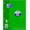 Image de Oxford, Cahier + bloc-notes, Carnet de notes du collège pour gauchers (A4+, Quadrillé)