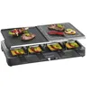 Image de Raclette grill Clatronic 2 en 1 RG3518 1400 W Noir