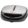 Image de Clatronic ST/WA 3670 - Grille-sandwich / gaufrier / grill - 800 Watt - noir/inox