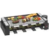 Image de Clatronic Rg 3678, Appareil à raclette, Noir