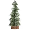 Image de Sapin enneigé vert décoratif - Miniature 25 cm