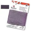 Image de Cordon en coton 1 mm, ciré - Lilas foncé