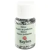 Image de Poudre paillettes Hologramme - Argent brillant - 2mm - 10 ml