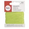 Image de Rayher Cordon pour bijoux, vert clair, 20 m