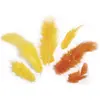 Image de Rayher, Matériaux naturels, Mélange de plumes jaune 10g