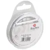 Image de Rayher, Emballage cadeau, Ruban satin, blanc, 10 m