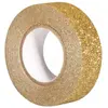 Image de Rayher, Washi tape, Ruban scintillant, or, 5 m