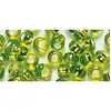 Image de Perle rocaille - Vert clair - Garniture argent - Ø2,6mm-16 g