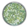 Image de Rocailles nacrées 2.6 mm, - teintes vertes