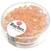 Image de Rayher Perle en verre, ø 4mm, quartz rose, 100 pièces