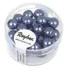 Image de Rayher Perles de cire en verre Renaissance, 8mm ø, azur