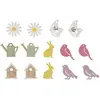 Image de Rayher Saupoudrage bois été FSC multicolore (14 pcs)