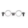 Image de Collier double WeFIX - Diamètre : 10X12 - Boîte de 100 Sanitaire-distribution