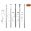 Image de Accessoires pour perceuses et fraiseuses MICROMOT de qualité industrielle et dentaire - PROXXON - 28710