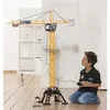 Image de DICKIE - Grue filoguidee 120cm jaune