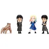 Image de Mercredi - Pack 4 figurines Diecast Nano Metalfigs 4 cm