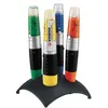 Image de 4 Surligneurs Luminator - Jaune Vert Bleu Foncé Orange