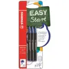 Image de 3 cartouches Stabilo Easy 0,5 Bleu