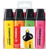 Image de Lot De 4 Surligneurs Boss Original Jaune Vert Rose Orange