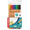 Image de Etui De 10 Stylos-feutres Stabilo Point 88 Coloris Standard