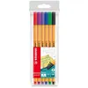 Image de STABILO point 88 pouch, 6pcs.