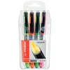 Image de 4 Surligneurs Navigator - Jaune Vert Orange Rose
