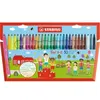 Image de Etui carton de 30 Feutres Pte moyenne Trio A-Z dont 5 fluos
