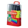 Image de Surligneur Stabilo BOSS ORIGINAL - BOSSparade avec accroche comprenant 4 surligneurs