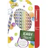 Image de STABILO, Écriture + dessin, EASYcolors crayon de couleur ergonomique pour gauchers (12x)