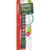 Image de Stabilo blister de 2 crayons graphites easygraph droitier - tete trempée - hb