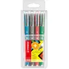 Image de STABILO, Stylo, worker+ roller coloré (4x)
