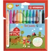 Image de Stabilo, Écriture + dessin, Trio Jumbo Feutre épais (12x)