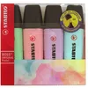Image de Pochette de 4 surligneurs Stabilo Boss Original Pastel