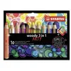 Image de Etui Stabilo 10 crayons de couleur Wood Arty
