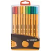 Image de Etui de 20 stylos feutres Stabilo ColorParade Point 88
