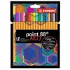 Image de Etui Stabilo 18 feutres Point 88 Arty
