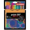 Image de Stabilo, Stylo, Point 88 (18x)
