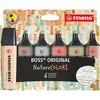 Image de STABILO, Marqueur, BOSS NATURE COLORS - Marqueurs lumineux (6x)