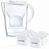Image de Carafe filtrante Brita Marella Blanc avec 6 filtres Maxtra+ inclus