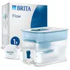 Image de Brita Flow Mxpro, Carafe filtrante, Bleu, Transparent