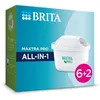 Image de Pack de 6 filtres à eau avec 2 gratuits Brita Maxtra Pro All-in-1 P6+2 MPRO Blanc